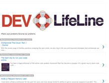 Tablet Screenshot of devlifeline.com